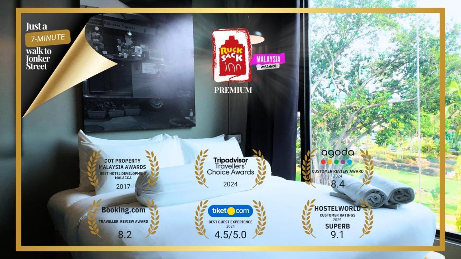 Rucksack Inn Premium Melaka Exteriér fotografie